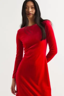 InWear BrendaIW Velur Kjole* Kjoler