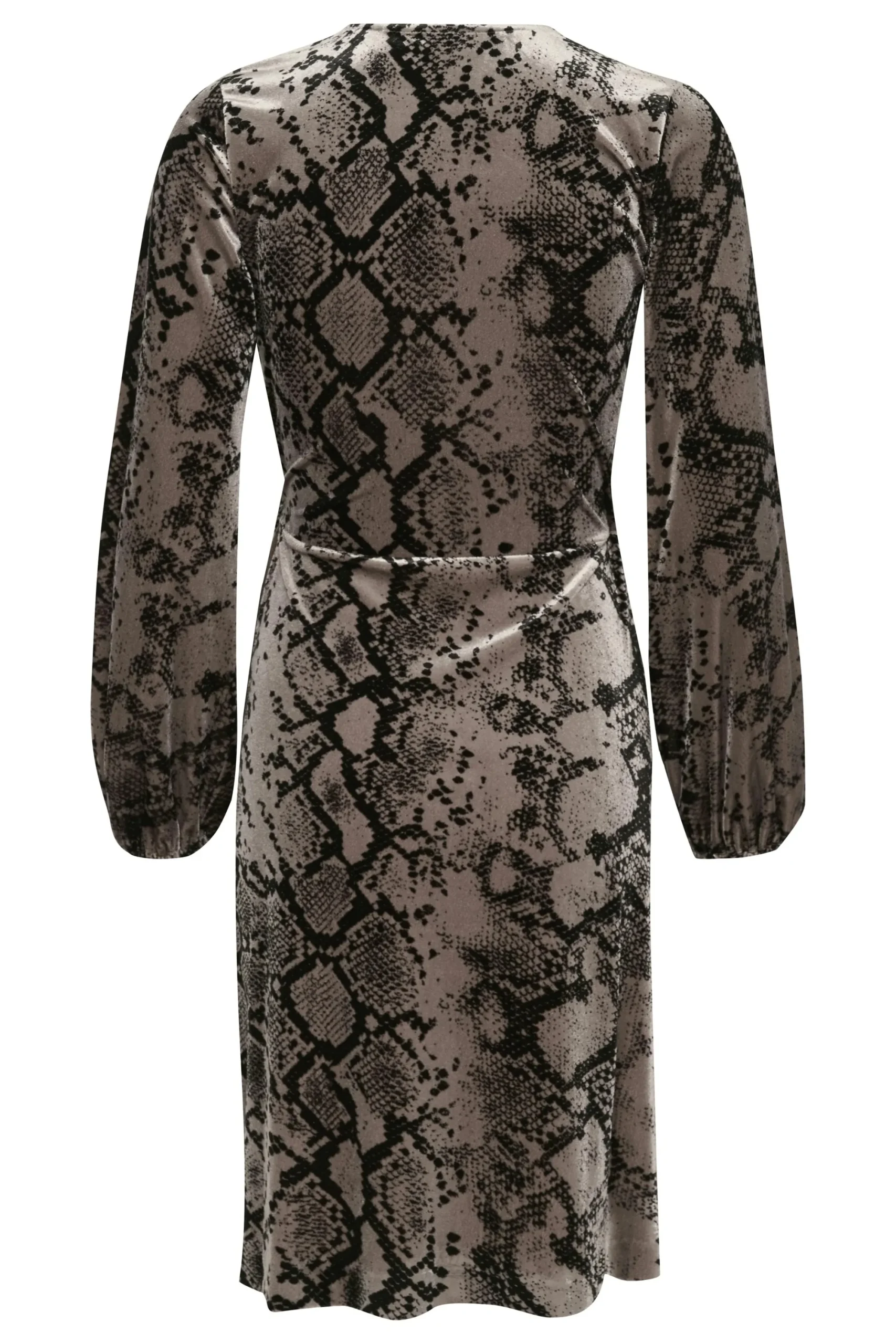 InWear BrynnIW Goriel velur Wrap Kjole* Kjoler