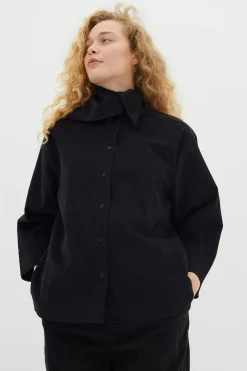 InWear CarmenIW fløyel Skjorte* Skjorter & Bluser