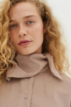 InWear CarmenIW fløyel Skjorte* Skjorter & Bluser