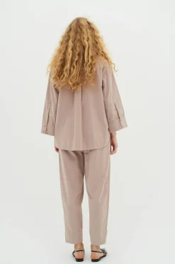 InWear CarmenIW fløyel Skjorte* Skjorter & Bluser