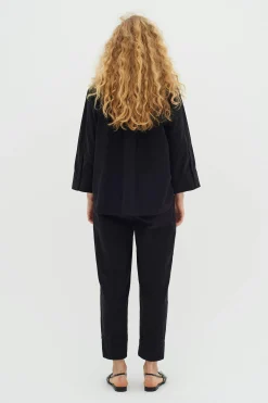 InWear CarmenIW fløyel Skjorte* Skjorter & Bluser