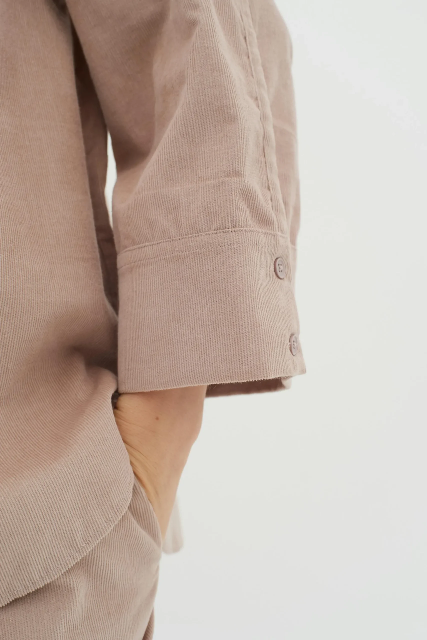 InWear CarmenIW fløyel Skjorte* Skjorter & Bluser