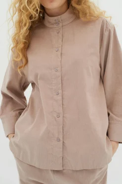 InWear CarmenIW fløyel Skjorte* Skjorter & Bluser