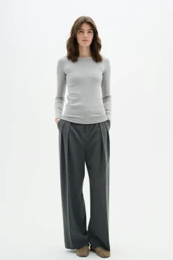 InWear DagnaIW Melange langermet T-shirt* T-shirts & Topper