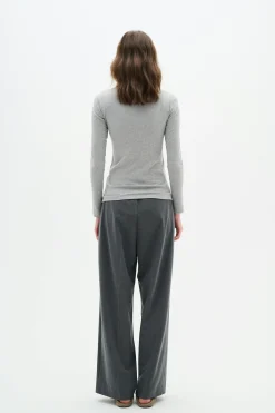 InWear DagnaIW Melange langermet T-shirt* T-shirts & Topper