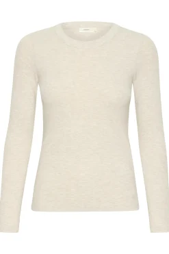 InWear DagnaIW Melange langermet T-shirt* T-shirts & Topper
