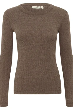 InWear DagnaIW Melange langermet T-shirt* T-shirts & Topper