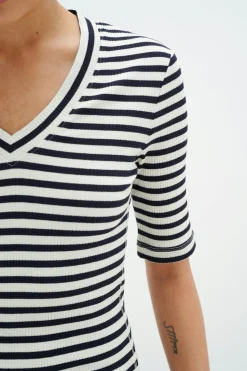 InWear DagnaIW Striped V T-shirt* T-shirts & Topper