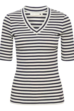 InWear DagnaIW Striped V T-shirt* T-shirts & Topper