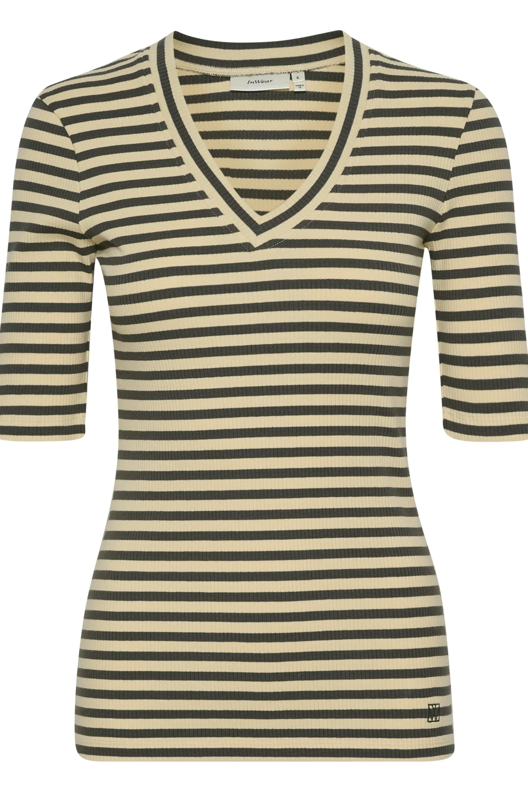 InWear DagnaIW Striped V T-shirt* T-shirts & Topper