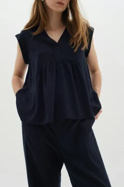 InWear EllieIW Lin V-Top* Skjorter & Bluser