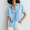 InWear EllieIW Short sleeved Lin Skjorte* Skjorter & Bluser