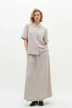 InWear EllieIW Short sleeved Lin Skjorte* Skjorter & Bluser