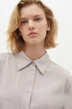InWear EllieIW Short sleeved Lin Skjorte* Skjorter & Bluser