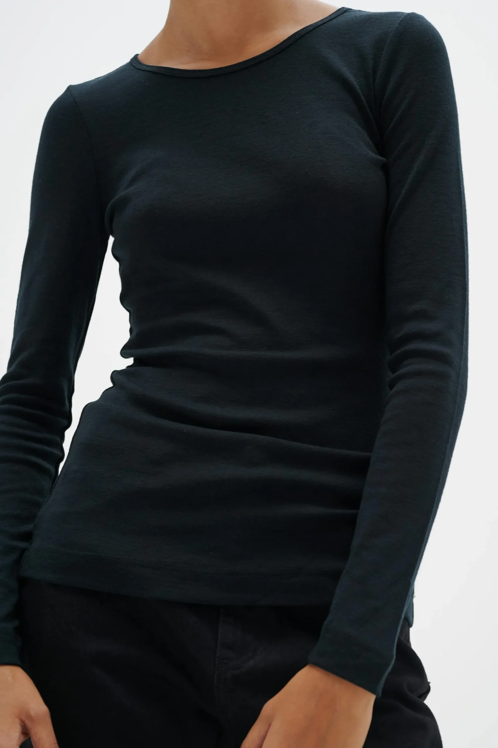 InWear FangIW Ull langermet T-shirt* T-shirts & Topper