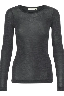 InWear FangIW Ull langermet T-shirt* T-shirts & Topper