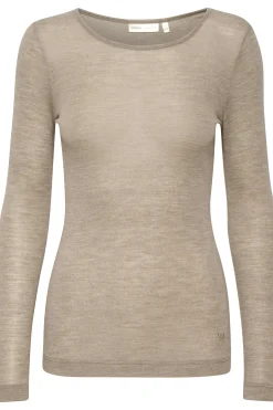 InWear FangIW Ull langermet T-shirt* T-shirts & Topper