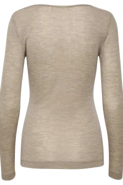 InWear FangIW Ull langermet T-shirt* T-shirts & Topper