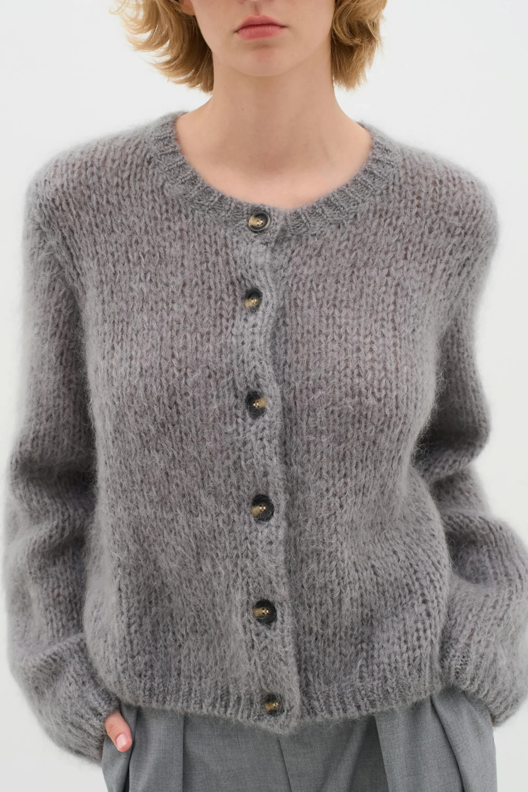 InWear JetraIW Mohair Cardigan* Genser