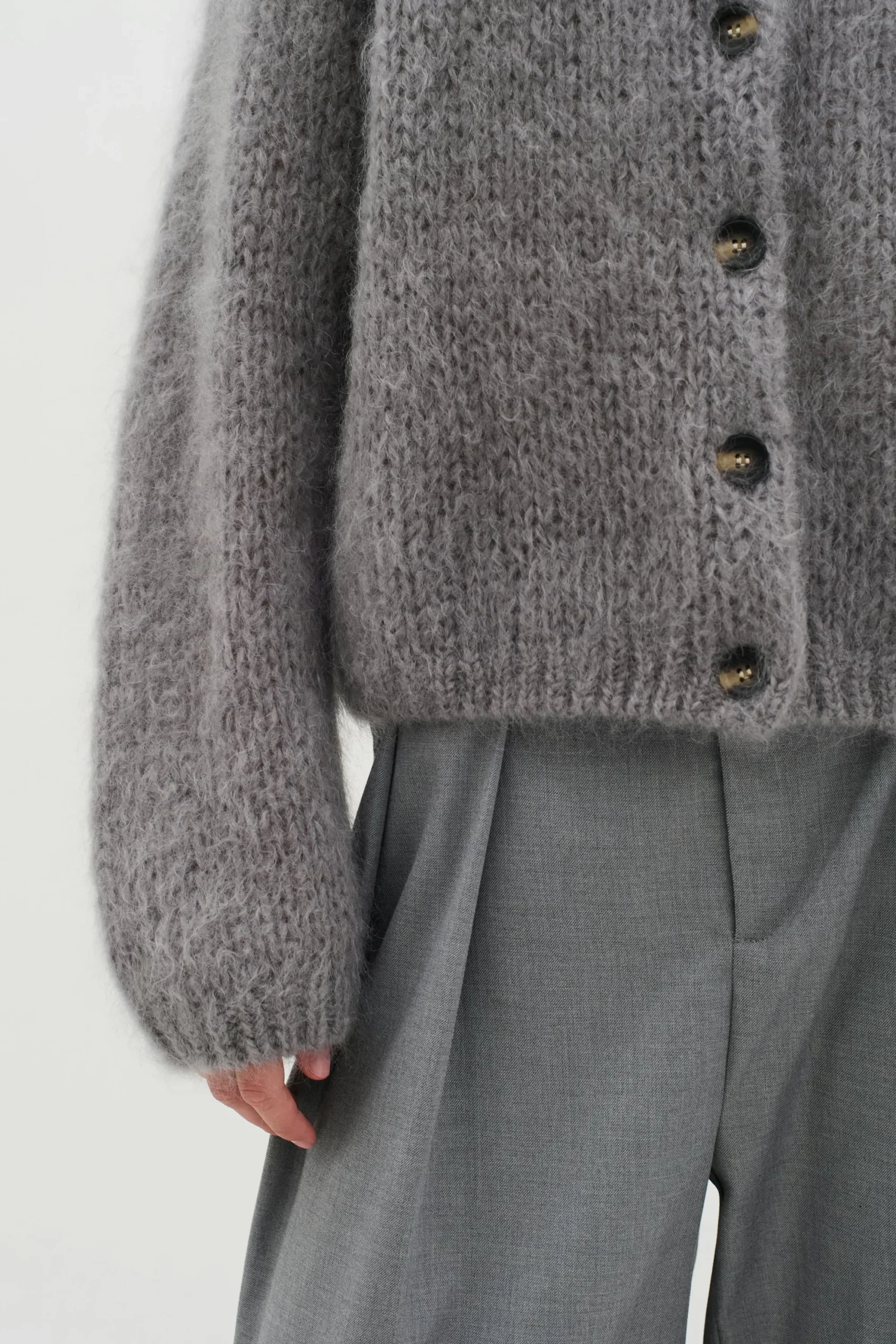 InWear JetraIW Mohair Cardigan* Genser