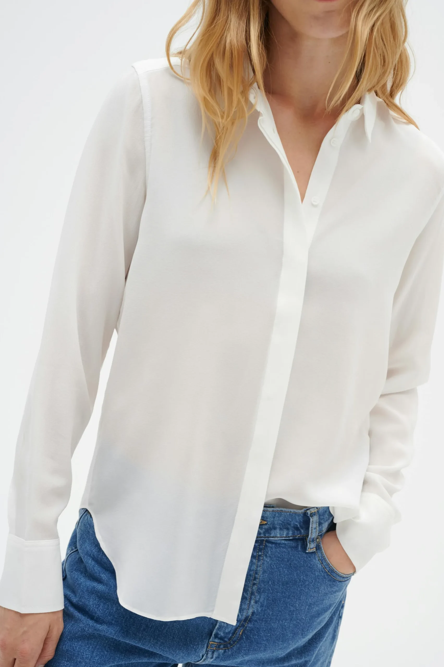 InWear LucieIW Classic Silke Skjorte* Skjorter & Bluser