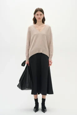 InWear Lukka V-neck Kasjmir Pullover* Genser