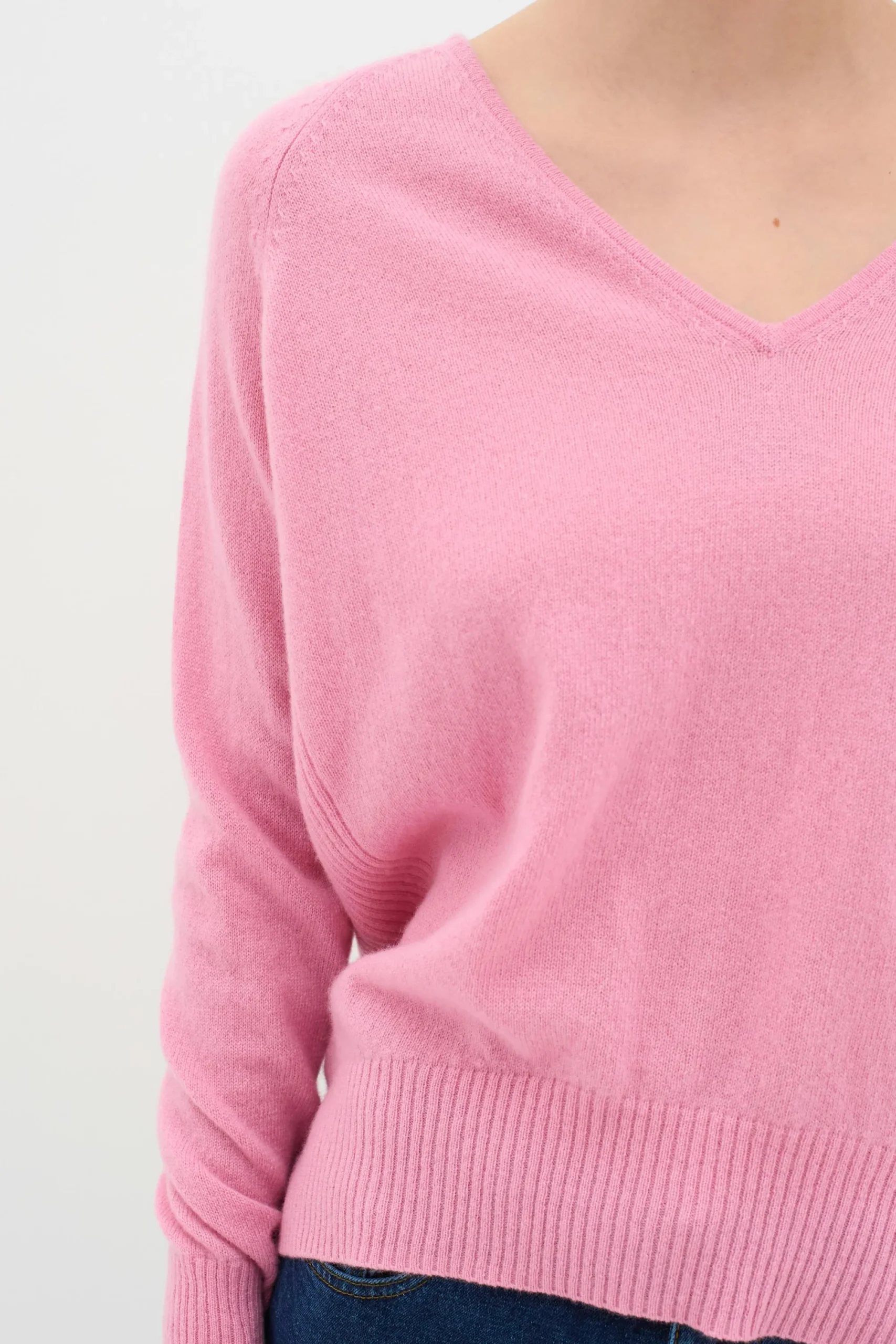 InWear Lukka V-neck Kasjmir Pullover* Genser