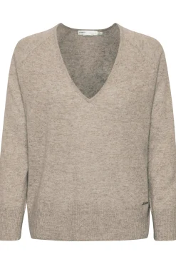 InWear Lukka V-neck Kasjmir Pullover* Genser
