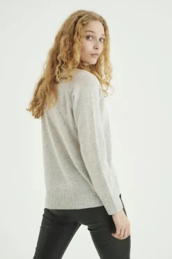 InWear Lukka V-neck Kasjmir Pullover* Genser