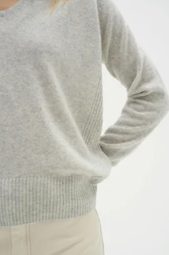 InWear Lukka V-neck Kasjmir Pullover* Genser