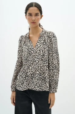 InWear NinahIW Leopard Skjorte* Skjorter & Bluser
