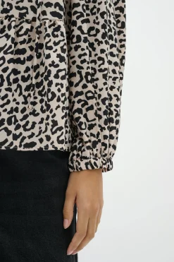 InWear NinahIW Leopard Skjorte* Skjorter & Bluser