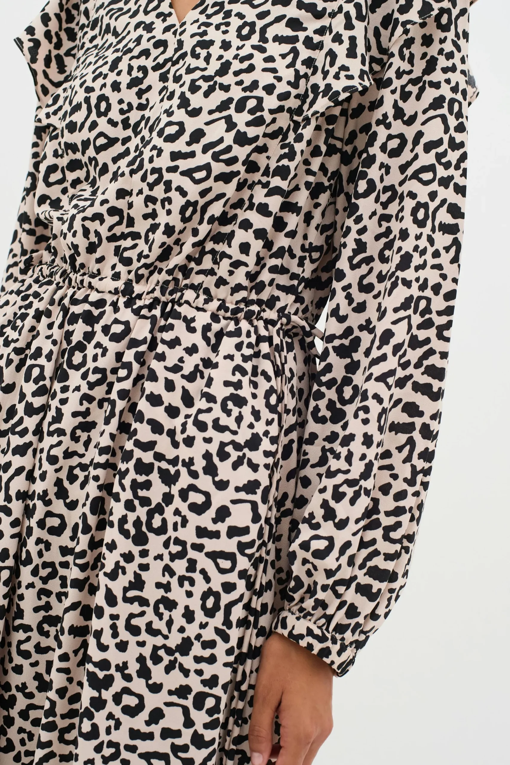 InWear NinahIW V-neck Leopard Kjole* Kjoler