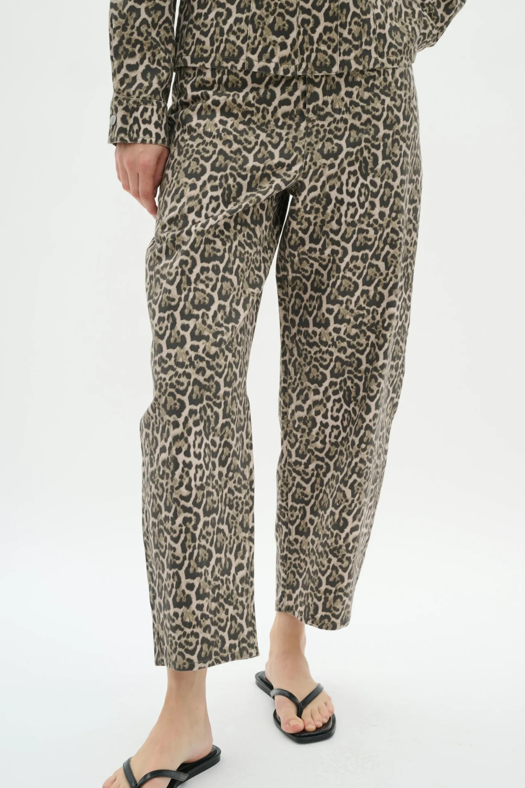 InWear RiverIW leopard Jeans* Jeans | Bukser & Jumpsuits