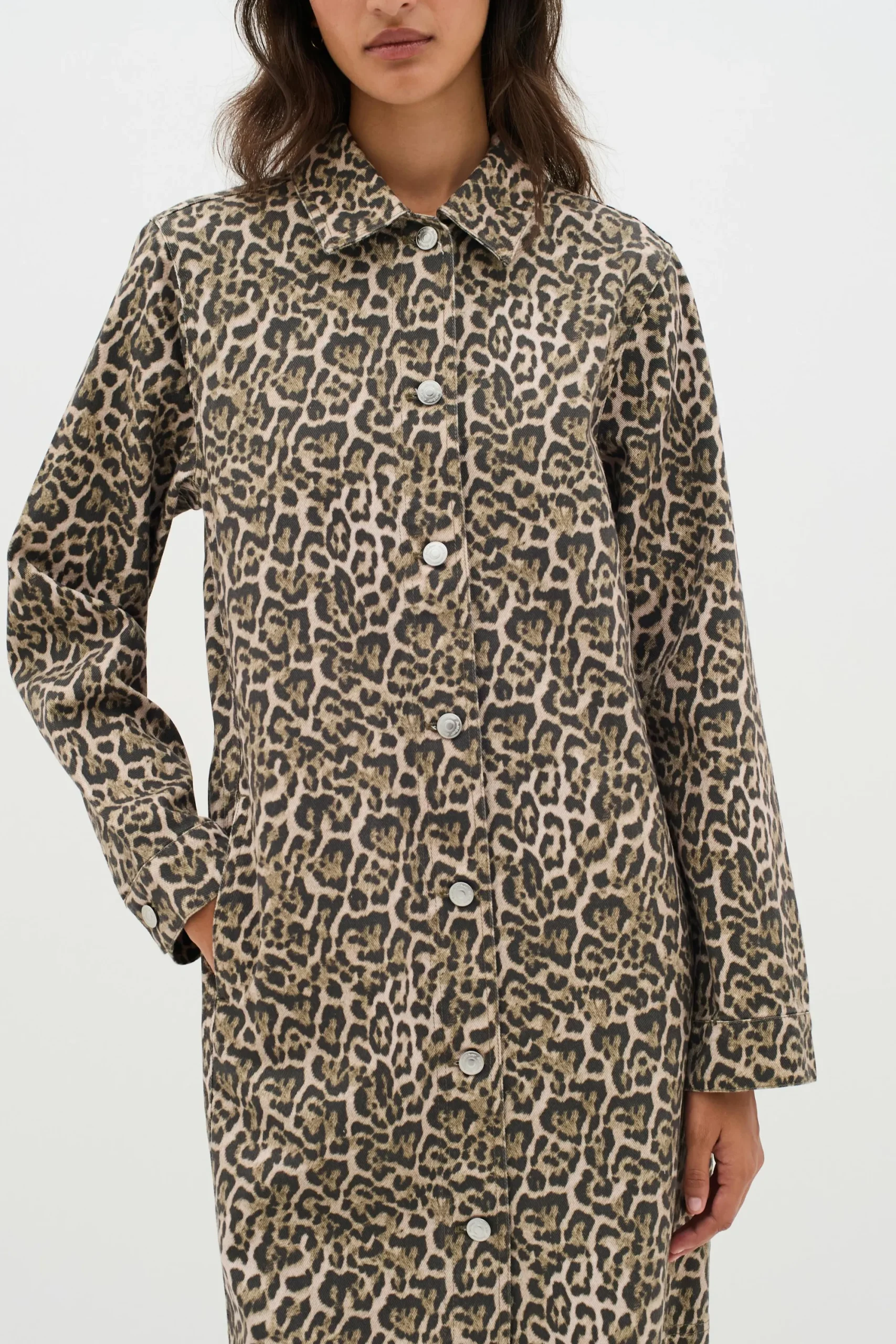 InWear RiverIW Leopard Kjole* Kjoler