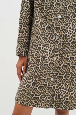 InWear RiverIW Leopard Kjole* Kjoler