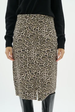 InWear RiverIW leopard Skjørt* Skjørt