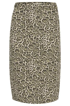 InWear RiverIW leopard Skjørt* Skjørt