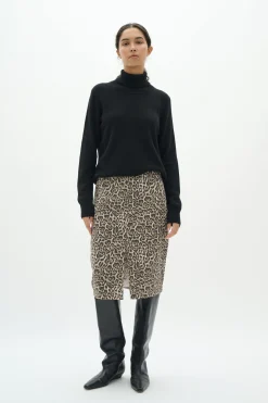 InWear RiverIW leopard Skjørt* Skjørt
