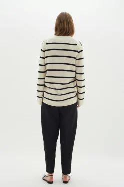 InWear SeffieIW stripete Cardigan* Genser