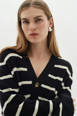 InWear SeffieIW stripete Cardigan* Genser